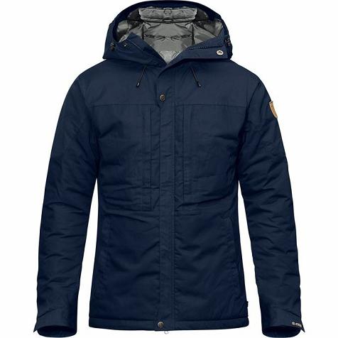 Fjallraven Men Skogsö Winter Jacket Navy PH267253 Philippines